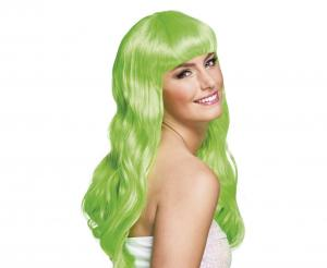 Peruka Elegancka Dziewczyna, limonkowa