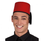 Czapka Turecka - Fez z Frędzlem (Fadime)