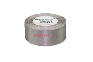 Wstążka Satynowa Srebrna 38mm (Szarfa / Na Metry)