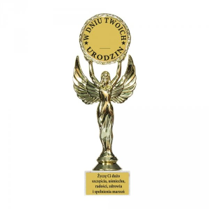 Statuetka Okolicznościowa Victoria "Z Okazji Urodzin" (Z życzeniami)