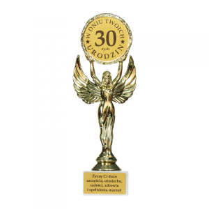 Statuetka Victoria "W Dniu Twoich 30-tych Urodzin"