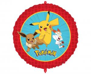 Balon Foliowy Pokemon Pikachu i Przyjaciele 18" (46 cm)