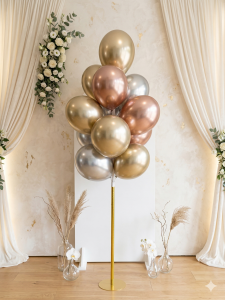 Wynajem Stojaka z Kompozycją 13 Balonów Lateksowych (200 cm)