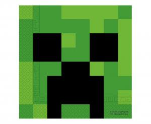 Serwetki Papierowe Minecraft Creeper 33x33cm - 20 szt.