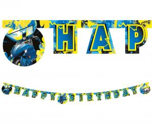 Baner Girlanda Happy Birthday Batman Mroczny Rycerz 200cm 