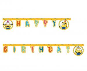 Baner Girlanda Happy Birthday Minionki Minions 200cm Procos