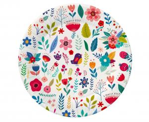 alerzyki Papierowe Summer Have Fun 18cm (6 szt.) | Zabawne Wydry Tychy