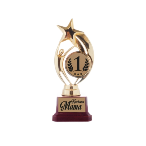 zlota-statuetka-kochana-mama-gwiazdy-prezent-tychy