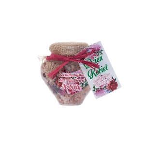 Sól Himalajska w Sercu z Płatkami Róż "Dla Wyjątkowej Kobiety" 250g | Tychy