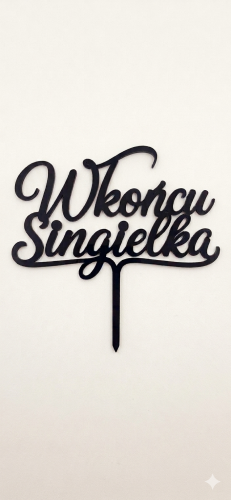 topper-na-tort-w-koncu-singielka-rozwod-czarny