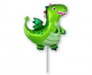 balon-foliowy-mini-smok-dinozaur-zielony-na-powietrze-flexmetal