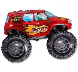 balon-foliowy-mini-samochod-monster-truck-twister-czerwony-na-powietrze-flexmetal