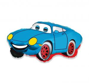 balon-foliowy-mini-usmiechniety-samochod-auto-niebieskie-na-powietrze-flexmetal