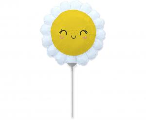 balon-foliowy-mini-usmiechnieta-stokrotka-kwiatek-wiosna-14-cali-na-powietrze-flexmetal