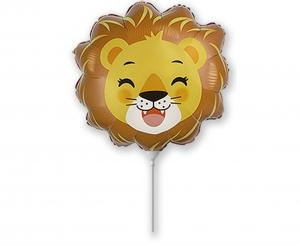 balon-foliowy-mini-glowa-lew-safari-14-cali-na-powietrze-flexmetal