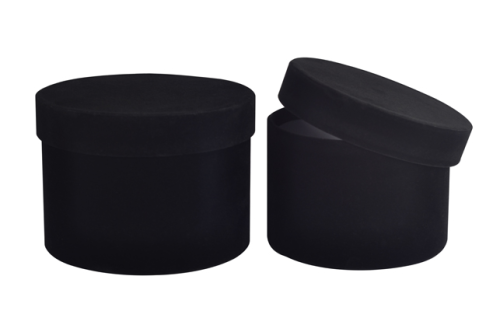 flowerbox-welurowy-czarny-black-17cm