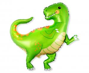 Balon foliowy Dinozaur 24 cale - dekoracja urodzinowa od Zabawne Wydry Tychy, Katowice, Śląsk