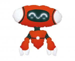 Balon foliowy Robot Red 24 cale - dekoracja urodzinowa od Zabawne Wydry Tychy, Lędziny, Mysłowice