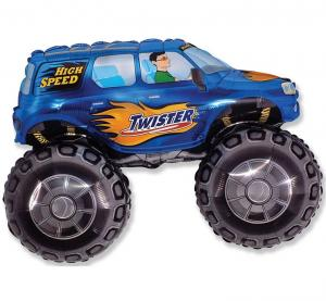 Balon foliowy Samochód Monster Truck 24 cale - dekoracja urodzinowa od Zabawne Wydry Tychy, Mikołów, Bieruń