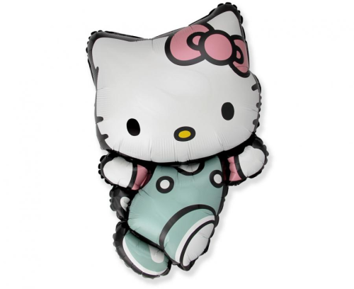 Balon foliowy Hello Kitty Hug 24 cale - dekoracja urodzinowa od Zabawne Wydry Tychy, Mikołów, Bieruń
