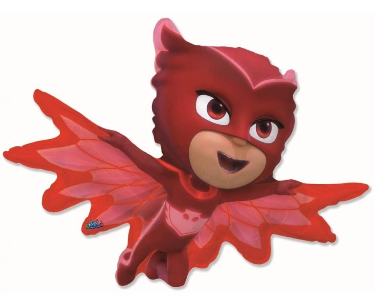 Balon foliowy PJ Mask Owlette 24 cale - dekoracja urodzinowa od Zabawne Wydry Tychy, Katowice, Mikołów
