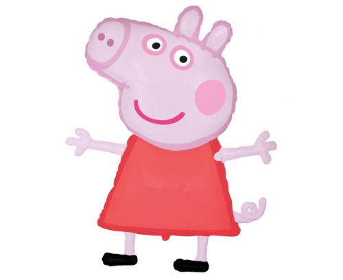 Balon foliowy Świnka Peppa 24 cale - dekoracja urodzinowa od Zabawne Wydry Tychy, Katowice, Mikołów
