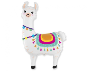 Balon foliowy kształt lama "24"